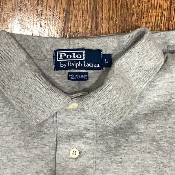 Long Sleeve Polo Shirt. - Picture 4 of 4
